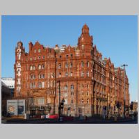 Charles Trubshaw, Midland Hotel (1898-1903), Manchester, photo by Francis C. Franklin on Wikipedia.jpg